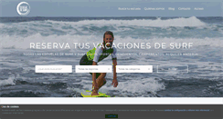 Desktop Screenshot of escuelasdesurf.com